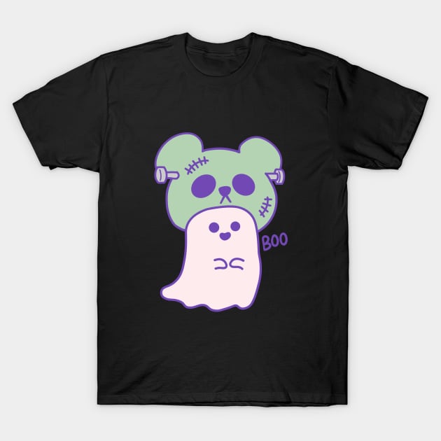 Boo | Franken Bear T-Shirt by TanoT